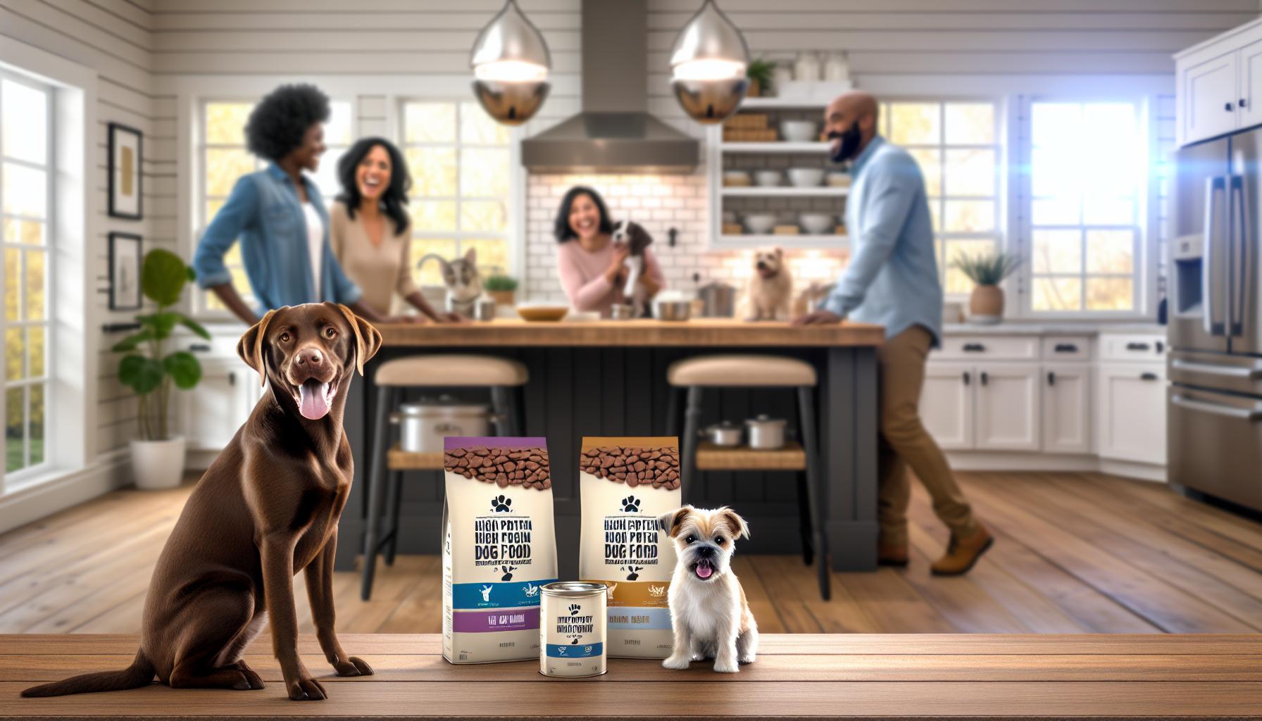 Top Recommended High-Protein Dog Food Brands