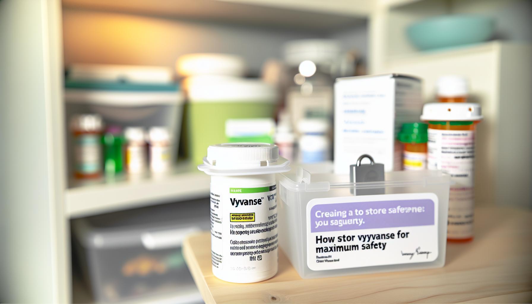 How to Store Vyvanse for Maximum Safety