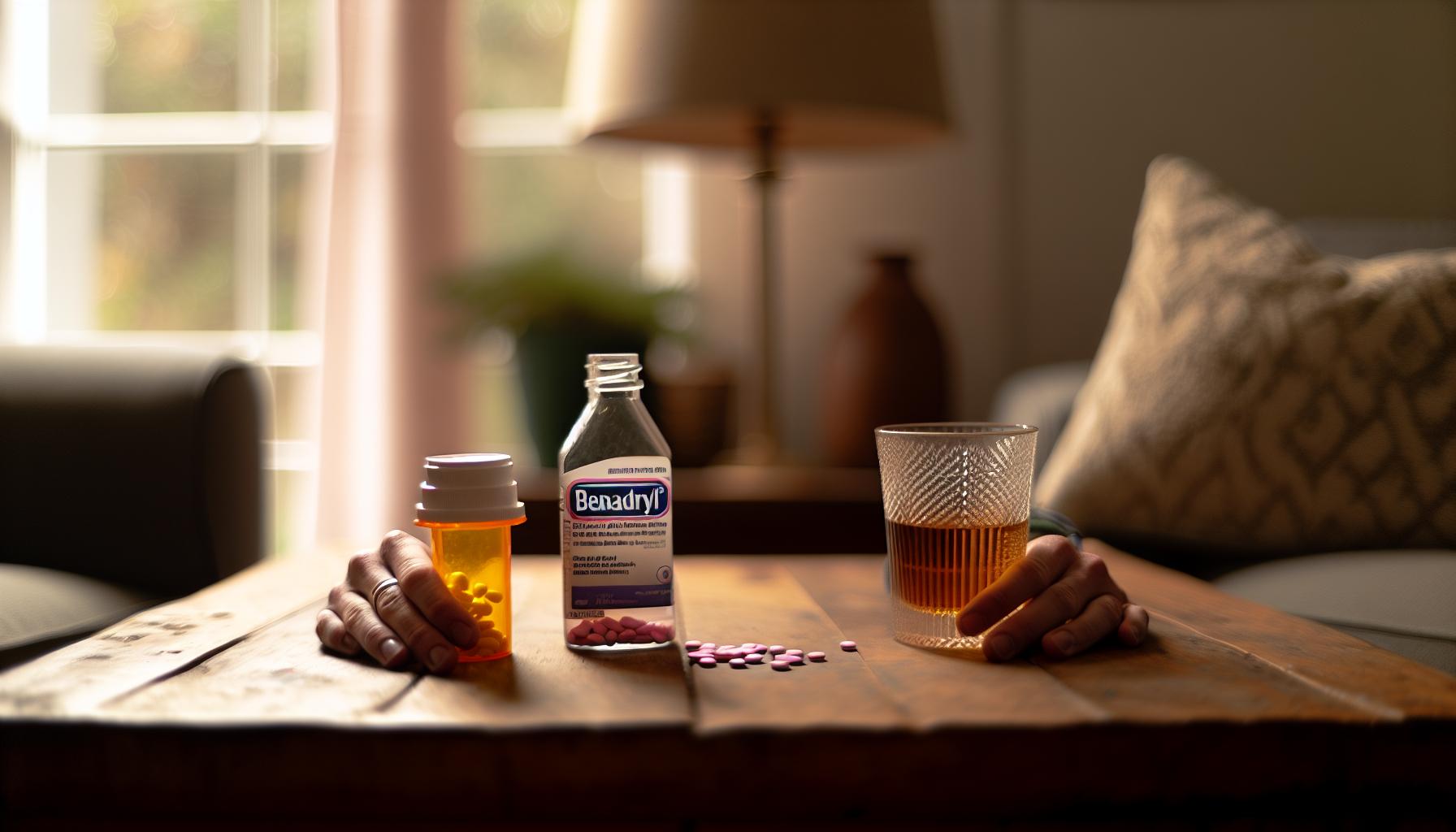 Dangers of Combining Benadryl and Alcohol
