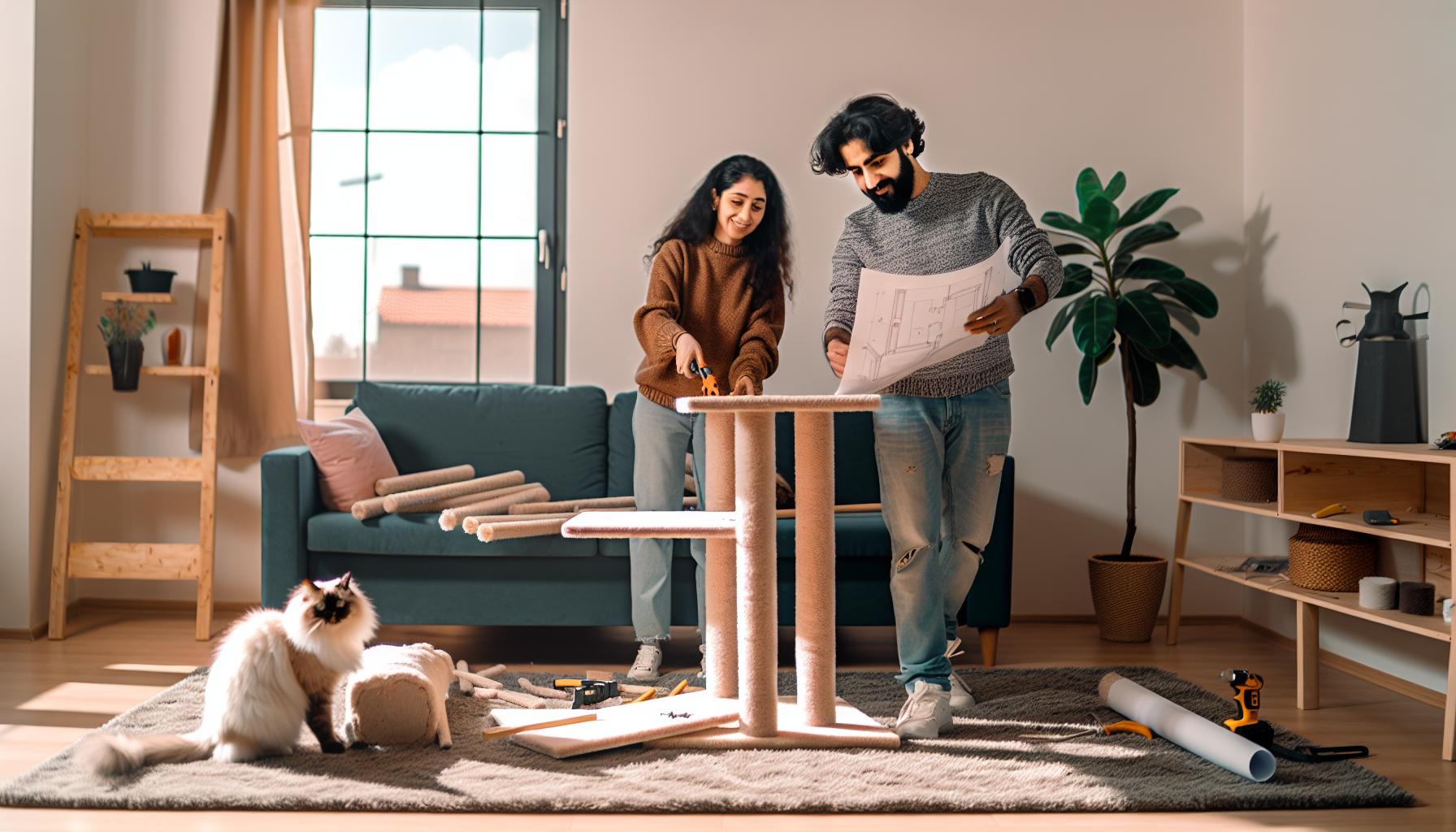 Assembly Tips for Your Large Cat Tree