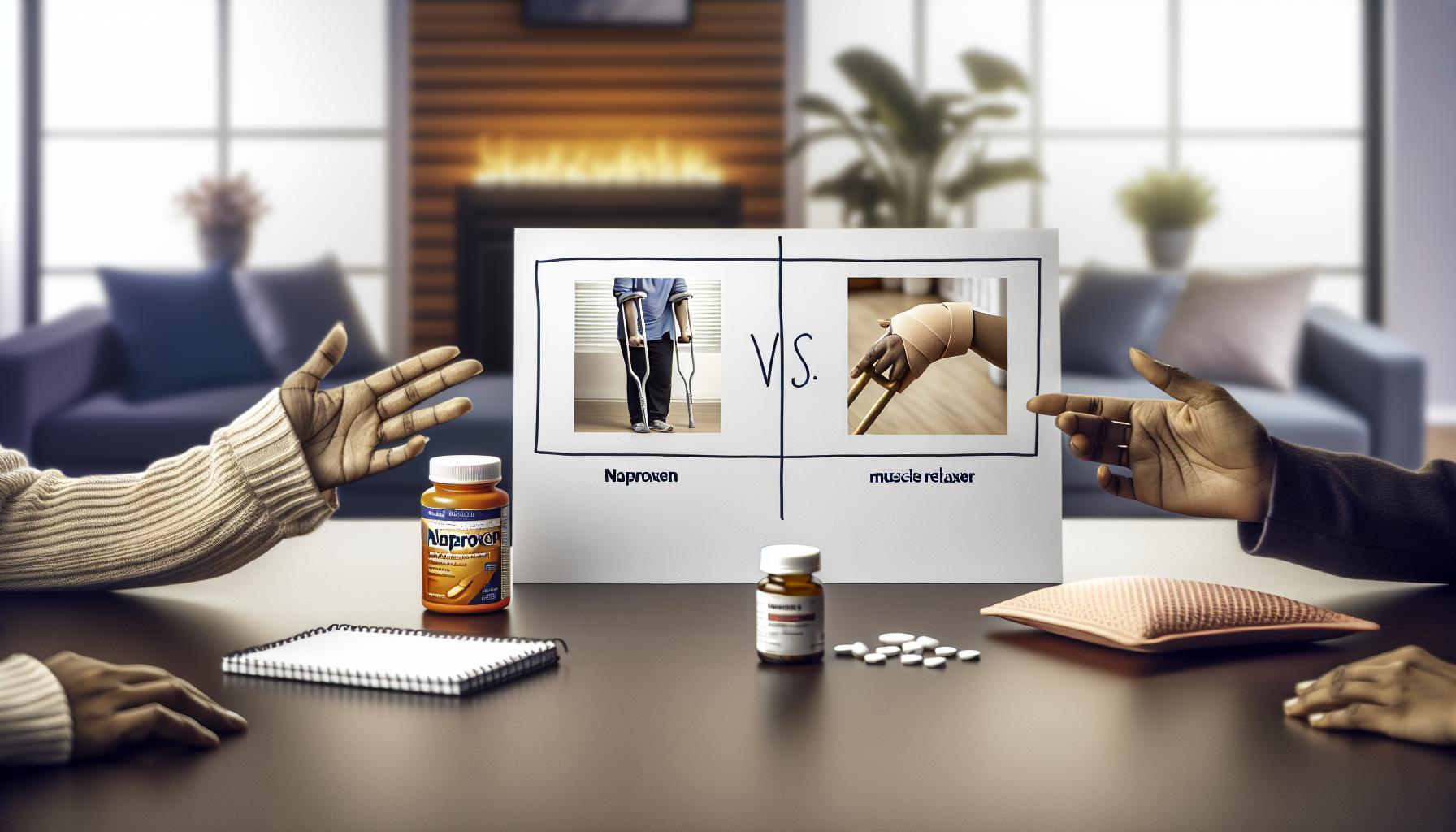 Naproxen vs. Traditional Muscle Relaxers: Key Differences