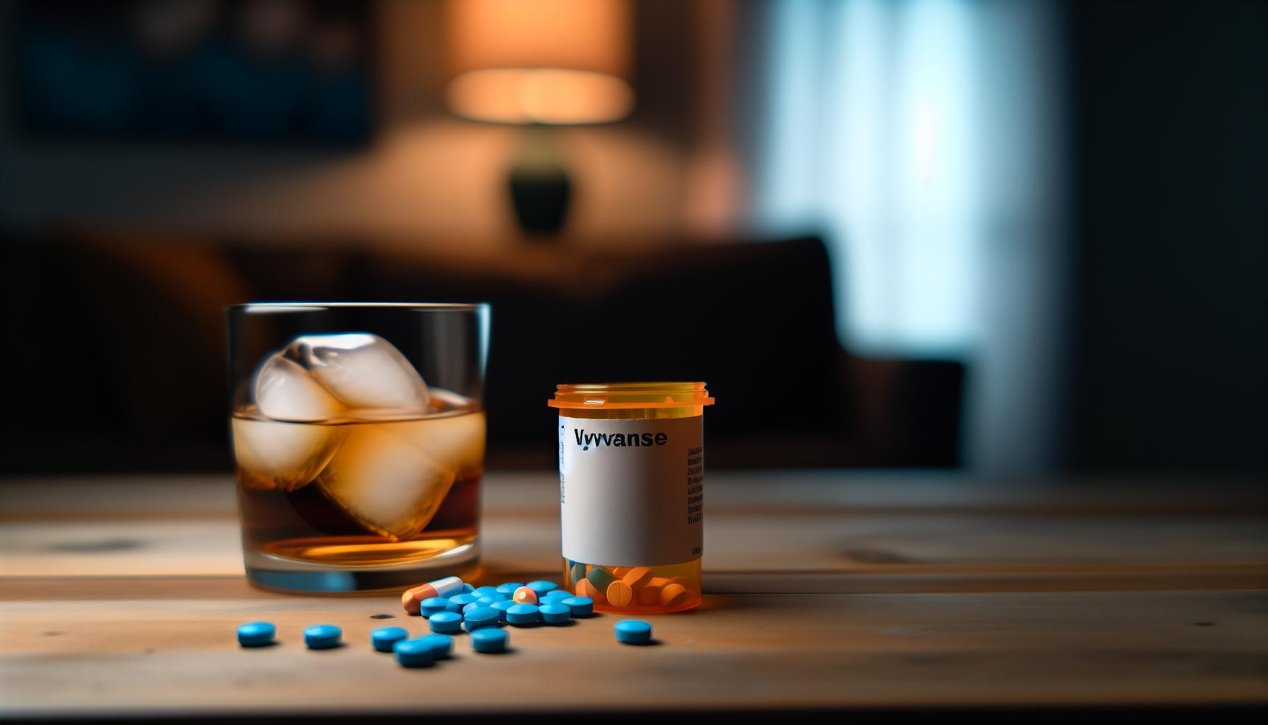 The Dangers of Mixing Vyvanse and Alcohol