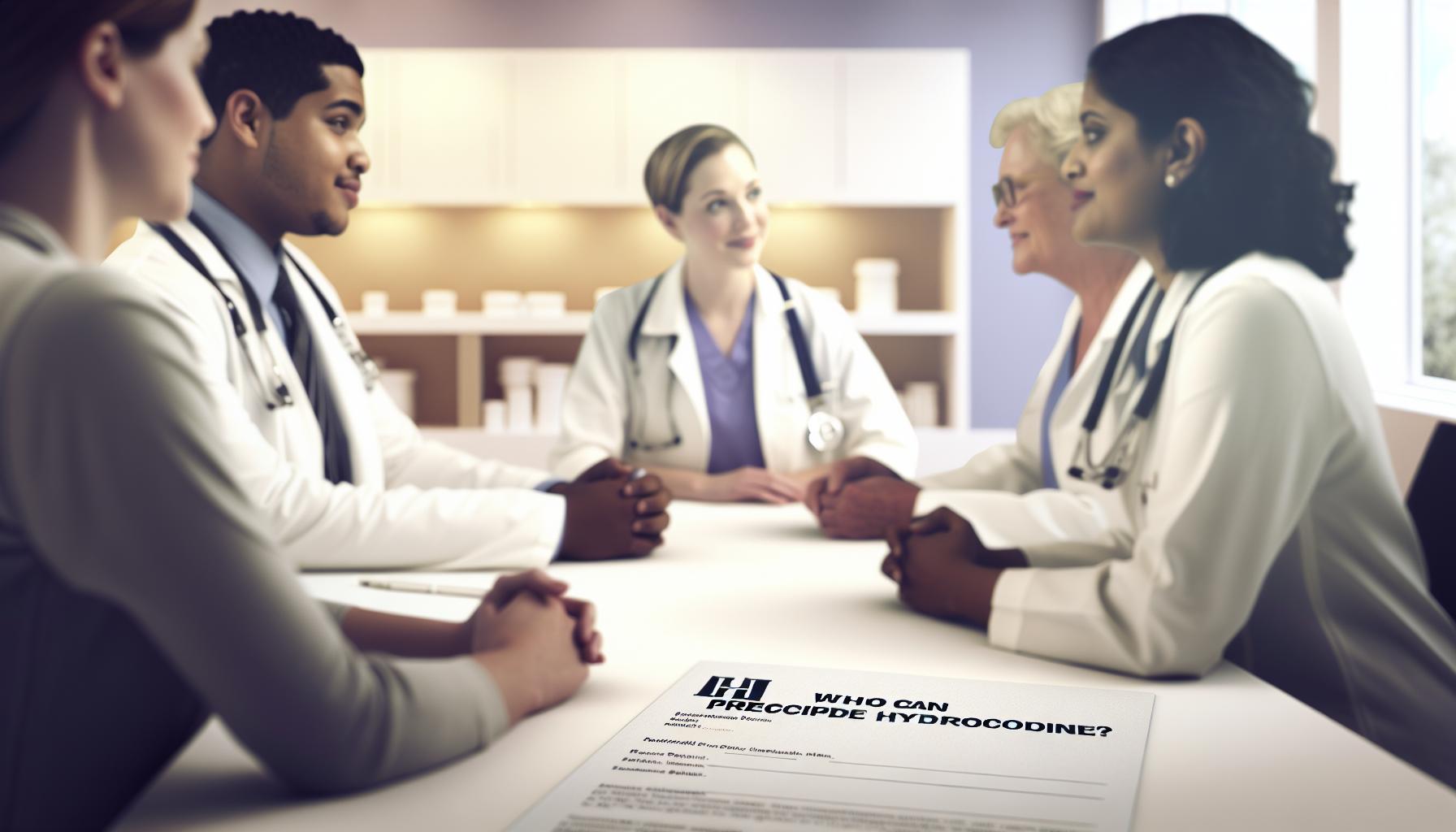Who Can Prescribe Hydrocodone?