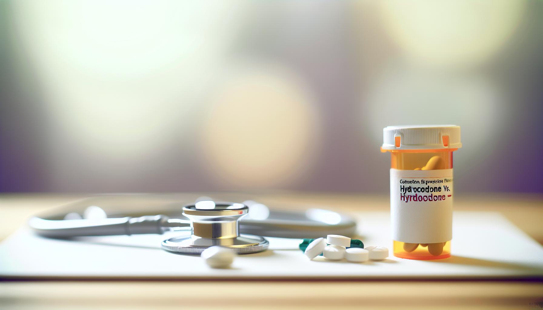 Hydrocodone vs. Other Opioids: Key Differences