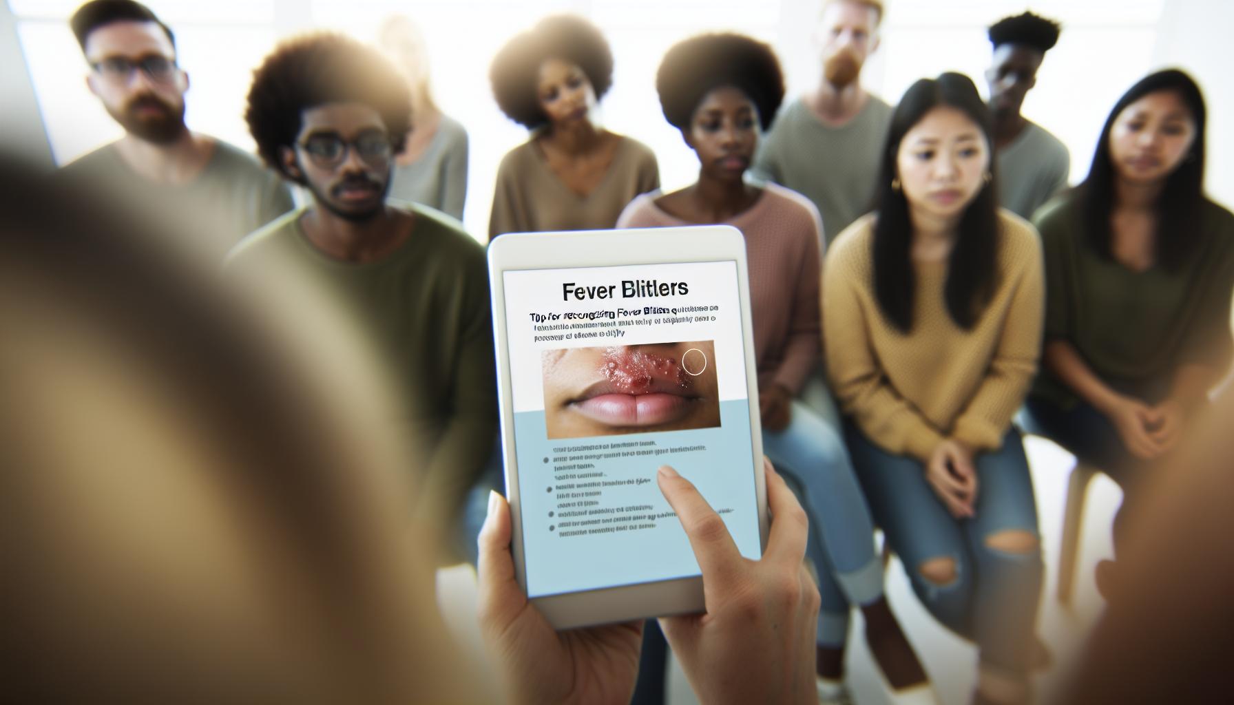 Tips for Recognizing Fever Blisters Quickly