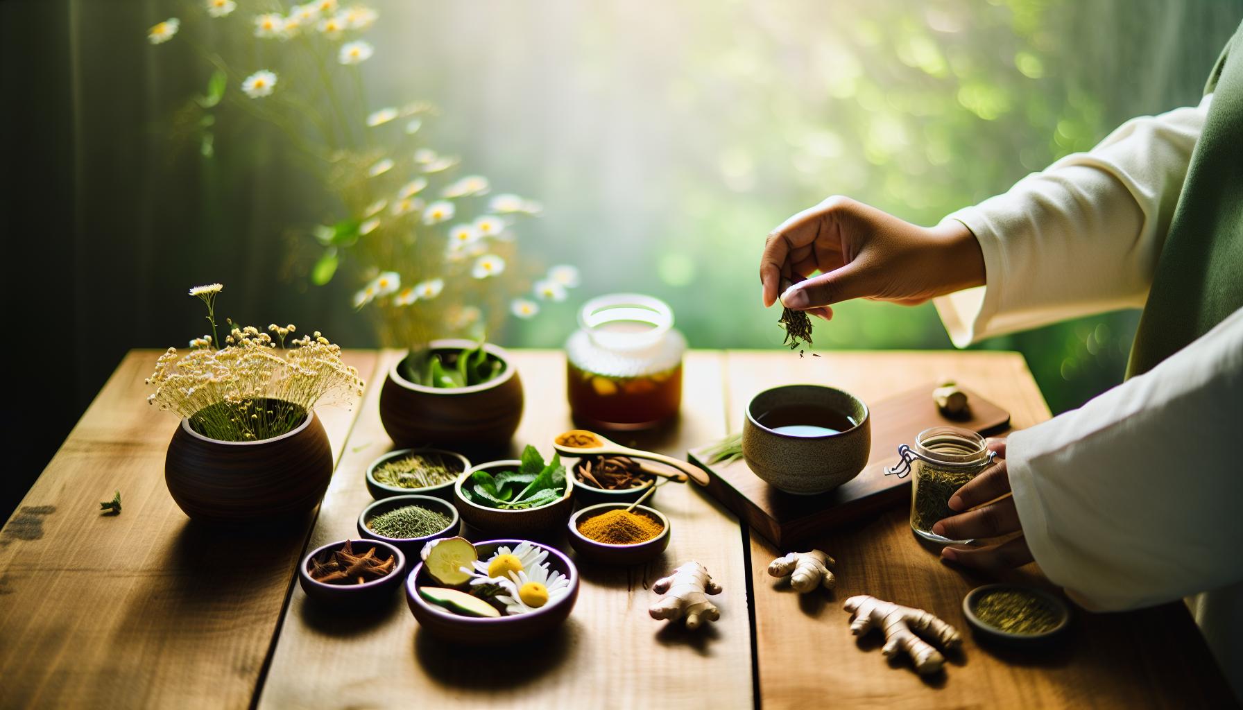 Natural Herbs and Teas for Pain Relief